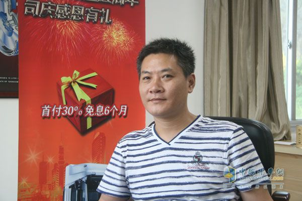 捷安达物流有限公司的总经理杨叶茂