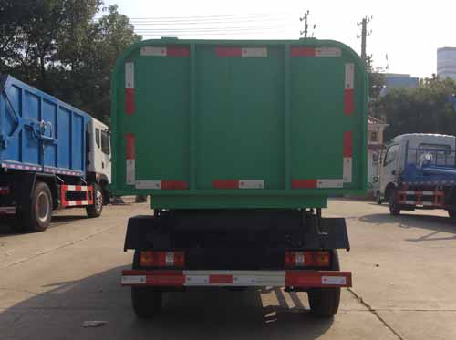 小型国五密闭式桶装垃圾车 东风小康2-3方密封自卸式垃圾车