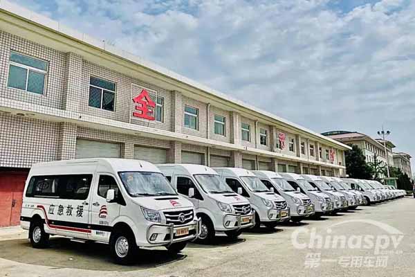 图雅诺特专四驱应急保障车交付北京市应急管理局