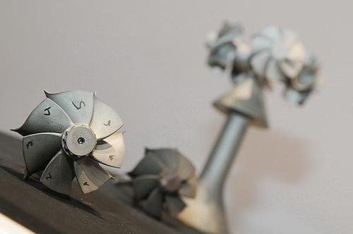 采用铝合金的涡轮风扇，可以大幅降低系统重量