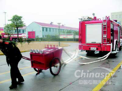 宁波自制水带铺设器材输送两用车