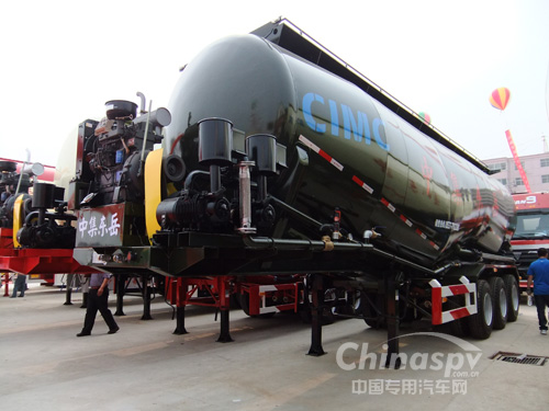 中集东岳ZJV9401GFLDY粉粒物料运输车