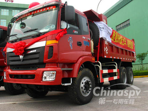从外观上看体形似乎小于传统自卸车,但具称设计的载重量增大
