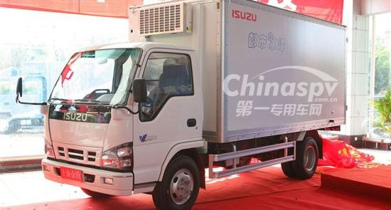 五十铃和庆铃共同开发的战略型高端冷藏车