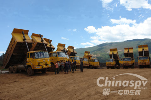 海沃油缸在重庆工地现场