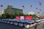 浙江省政府采购45辆救护车充实一线医疗急救单位