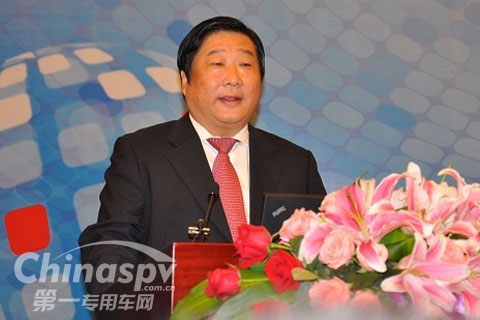 山东重工集团董事长、潍柴集团董事长谭旭光致辞