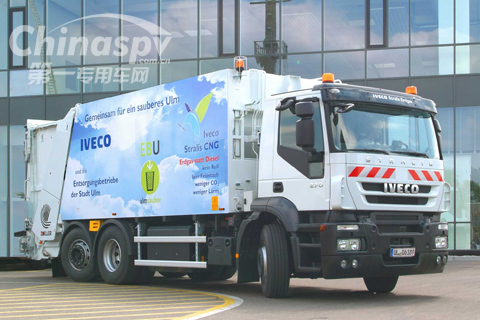 Iveco Stralis CNG配置了艾里逊3000系列全自动变速箱