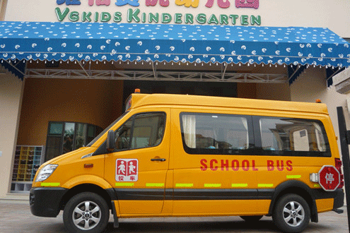 海格B照可驾校车 有效缓解校车司机缺口