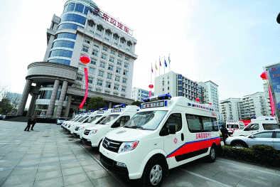 东风御风交付85辆救护车