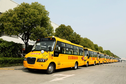 海格智慧安全校车为青岛学童护航