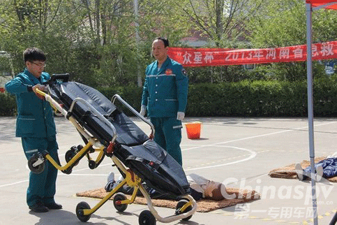 救护车操控项目示范