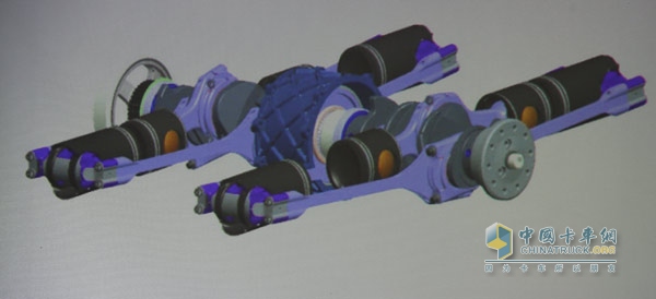 双对置发动机组合可获得更大功率