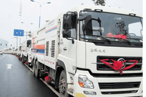 39台环卫车长沙开福区“服役”