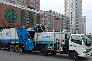 哈市各类环卫专用车达3097台套