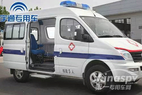 宇通自动挡救护车为生命护航