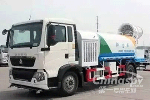 中国重汽HOWO品牌抑尘车