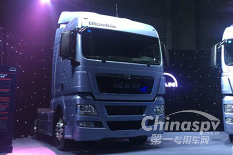 德国曼恩高效版牵引车登陆中国
