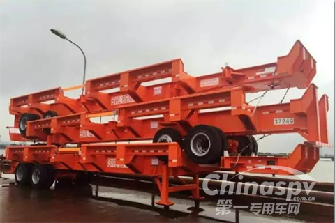 中集通华码头车海外受青睐