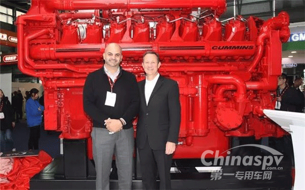 “康明斯之最”引爆国际海事展