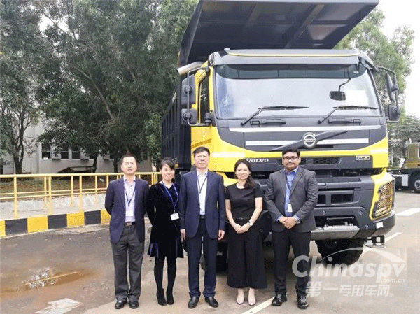 法士特董事长访问沃尔沃印度工厂