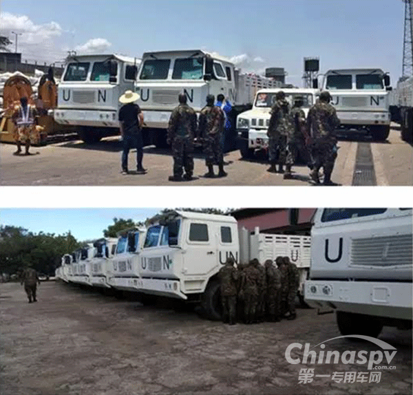 搭载法士特AMT维和部队运兵车交付