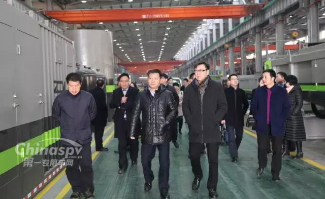 湖南住房和城乡建设厅厅长考察中联环境