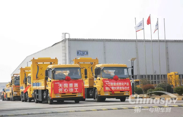 徐工中标港珠澳大桥批量高端成套化设备