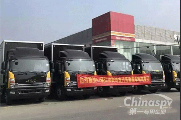 47台江淮帅铃交付盛丰物流