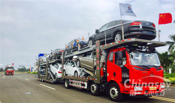 传说中的轿运车“长久8354”惊艳上海滩