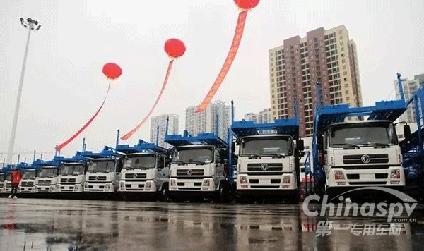 重庆嘉川物流购入250台“康机”轿运车