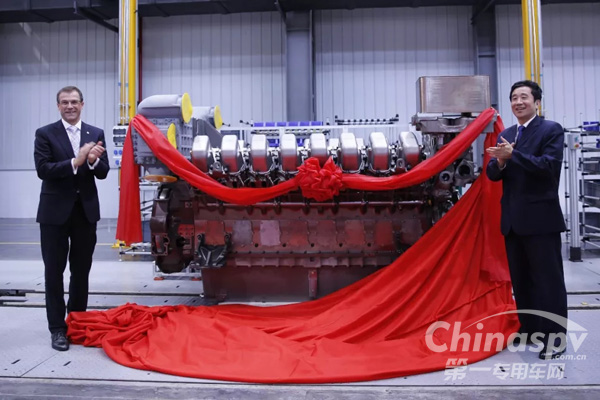 玉柴安特优首台高端大马力发动机诞生