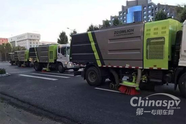 中联环卫车辆助力博鳌亚洲论坛