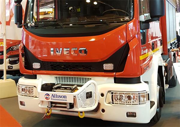 强强联合 艾里逊变速箱亮相2018国际消防和安全展