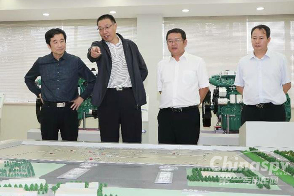 玉柴董事长访问解放发动机事业部