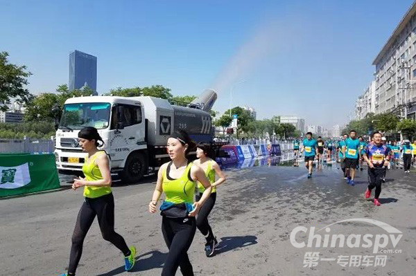徐工雾炮车助力金标兰马