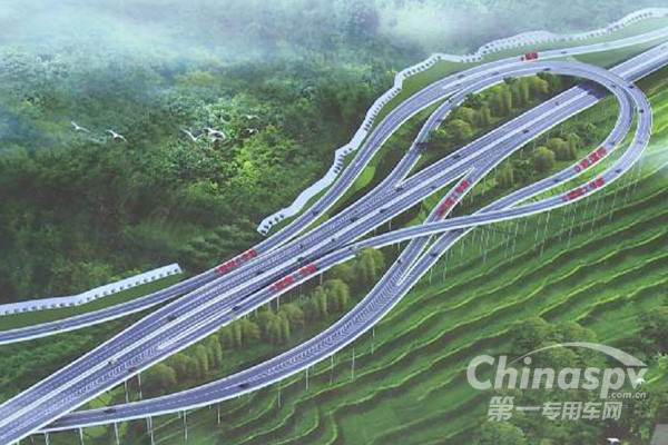 重庆四面山高速公路已经通车