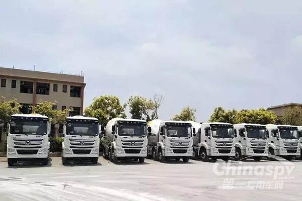 轻量化混凝土搅拌运输车斩获两千万订单