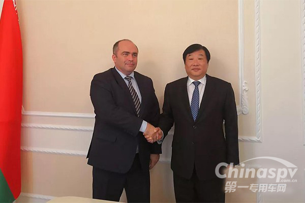 白俄罗斯共和国副总理会见潍柴谭旭光