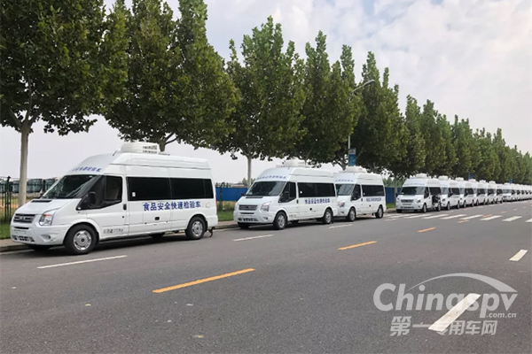 30台食品安全检测车顺利交付浙江各区县