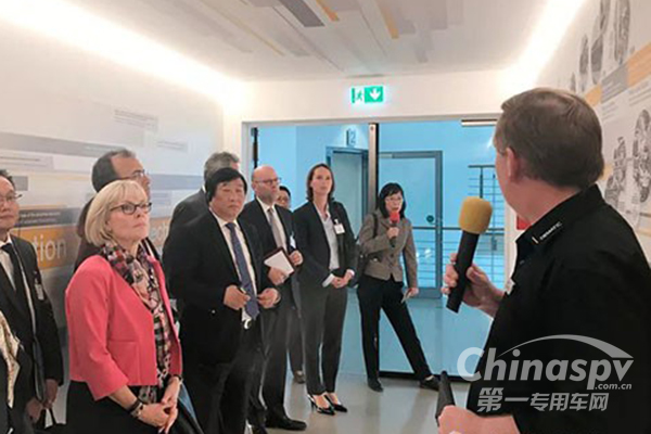 潍柴动力董事长参观德马泰克欧洲研发中心