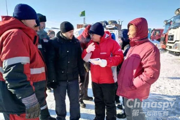 东风康明斯走进北极圈 为客户服务