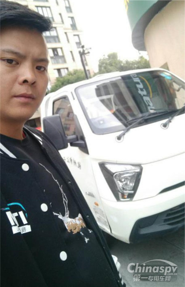 董登登与缔途轿卡的缘分：始于颜值 陷于品质