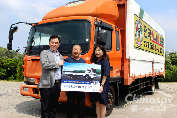 配备艾里逊变速箱的货车行驶了120万公里