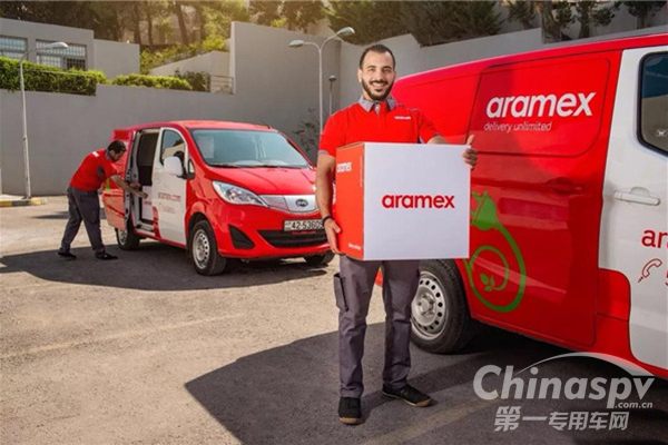 国际知名快递公司Aramex批量投放比亚迪T3