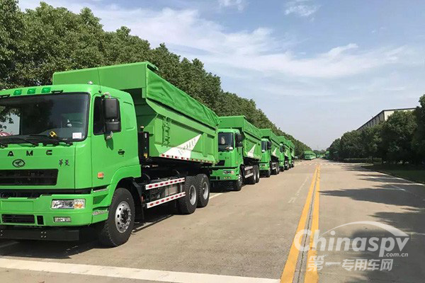 江西渣土车市场迎来60台新型“生力军”
