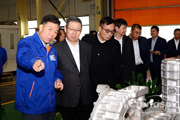 一汽解放董事长胡汉杰访问法士特 