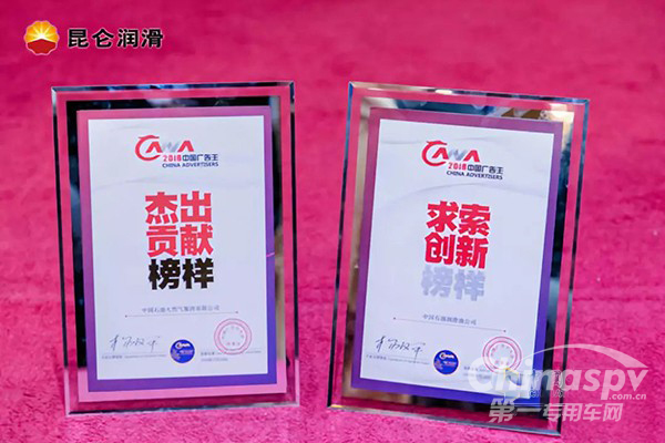 特大喜讯！中国石油、昆仑润滑双双获奖！