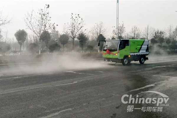 16辆宇通新能源环卫车交付平顶山