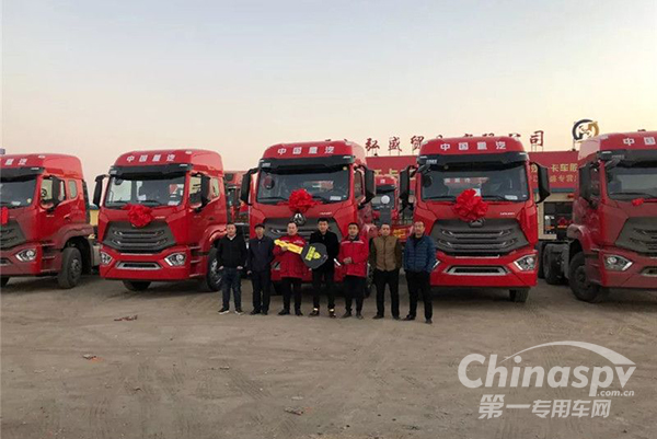中国重汽“万千百”专项活动累获订单